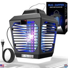 Electric Bug Zapper with LED Light, Mosquito Killer, Indoor Outdoor Fly Trap 2