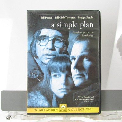 A Simple Plan DVD 1999 Widescreen Bill Paxton Billy Bob Thornton Sam Raimi