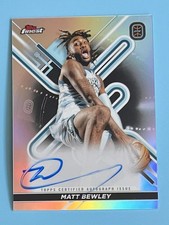 2022-23 Topps Finest OTE MATT BEWLEY AUTOGRAPH Refractor #FA-MB