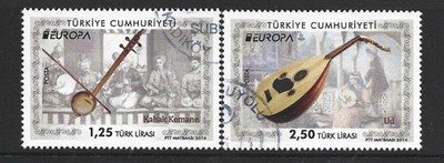 EUROPA C.E.P.T.  . Año: 2014 TURKIA. TURQUIA SERIE COMPLETA USADA