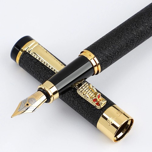 Classic Fountain Pen Writing Black Pen Office Smooth Writing Fountain Pen UK