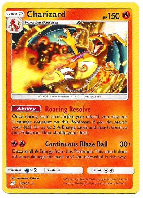 Charizard #14 (Team Up (2019))