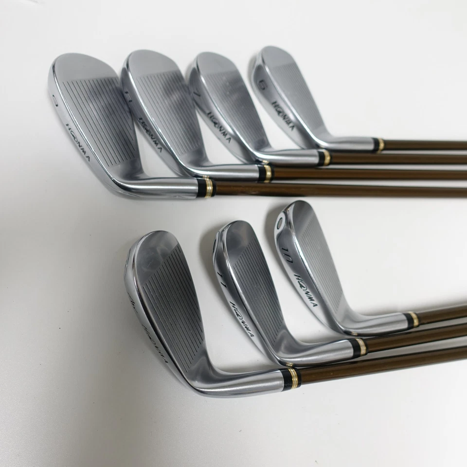 HONMA GOLF BERES MG700 7pcs Iron Set 6-11/SW Flex-R 3STAR ARMRQ UD45 No H/C - Image 2 of 4