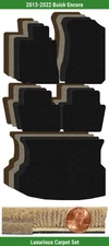 Lloyd Custom Luxe Carpet Mat Set for 2013-2022 Buick Encore (5 pieces) #2VY