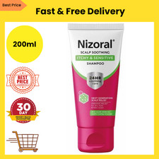 Nizoral Scalp Soothing Itchy, Sensitive Scalp Shampoo Immediate Relief  200ml UK