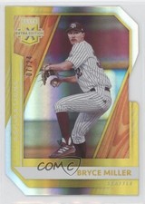 2021 Panini Elite Extra Edition Aspirations Gold Die-Cut 7/24 Bryce Miller nd3