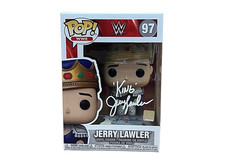 Jerry The King Lawler Autographed Funko Pop JSA