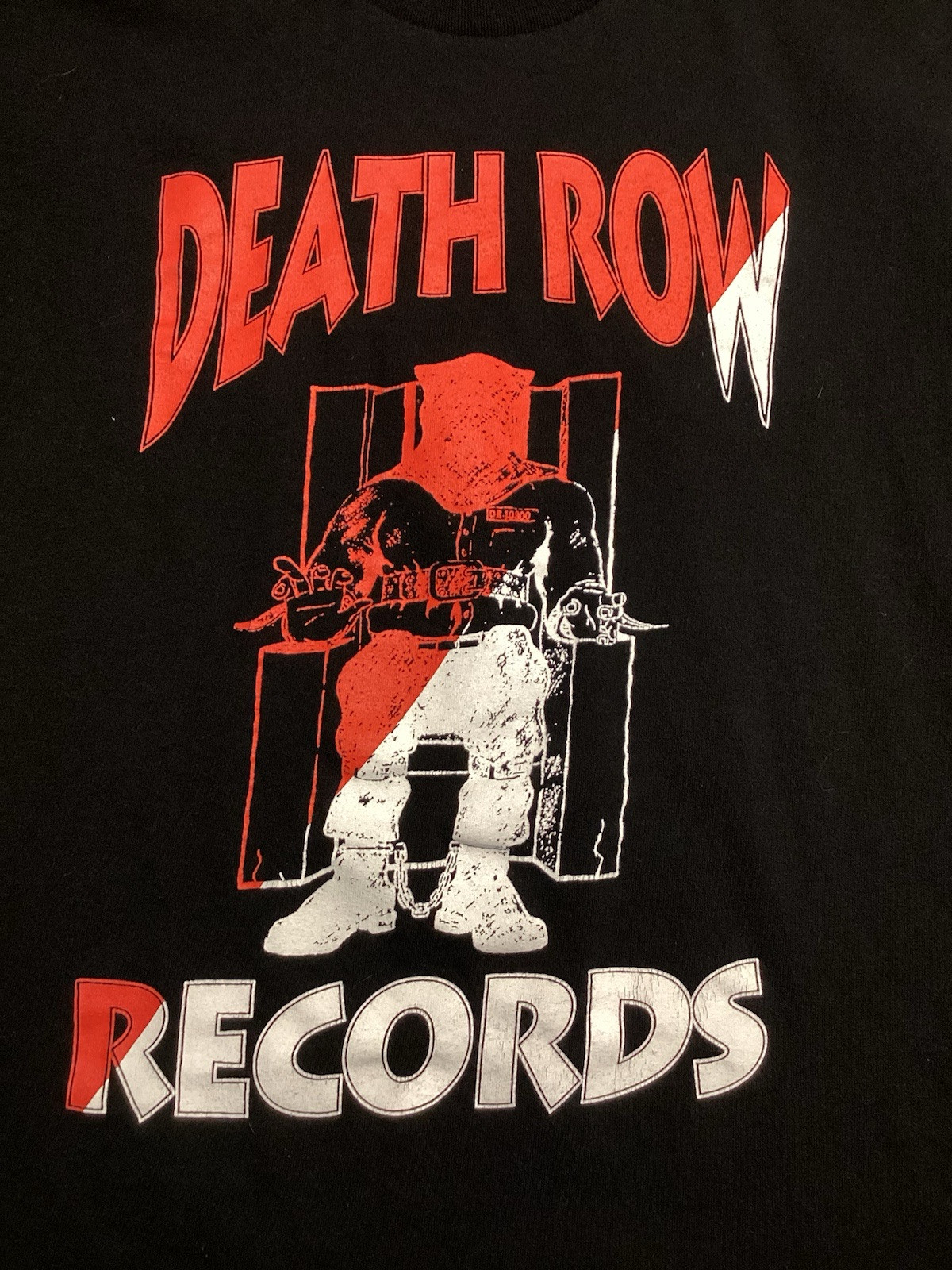 FILA Camicia Death Row Records taglia M Snoop Dr Dre Tupac