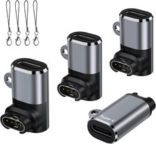 USB C to Garmin Watch Charger Cable Adapter 4-Pack,Type-C Garmin Charging Cor...
