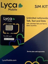 Lyca Mobile USA 5G Prepaid SIM Card $39.00. 60 Day Promotion 