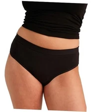  Reusable Period Underwear - Comfortable, Thin, and Keeps Medium Volcanic Black