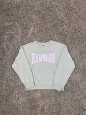 Green Harvard University Crew Neck From H M Divided Size Small