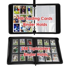 288 Toploaders 900 Trading Cards 9 Pocket Bin...
