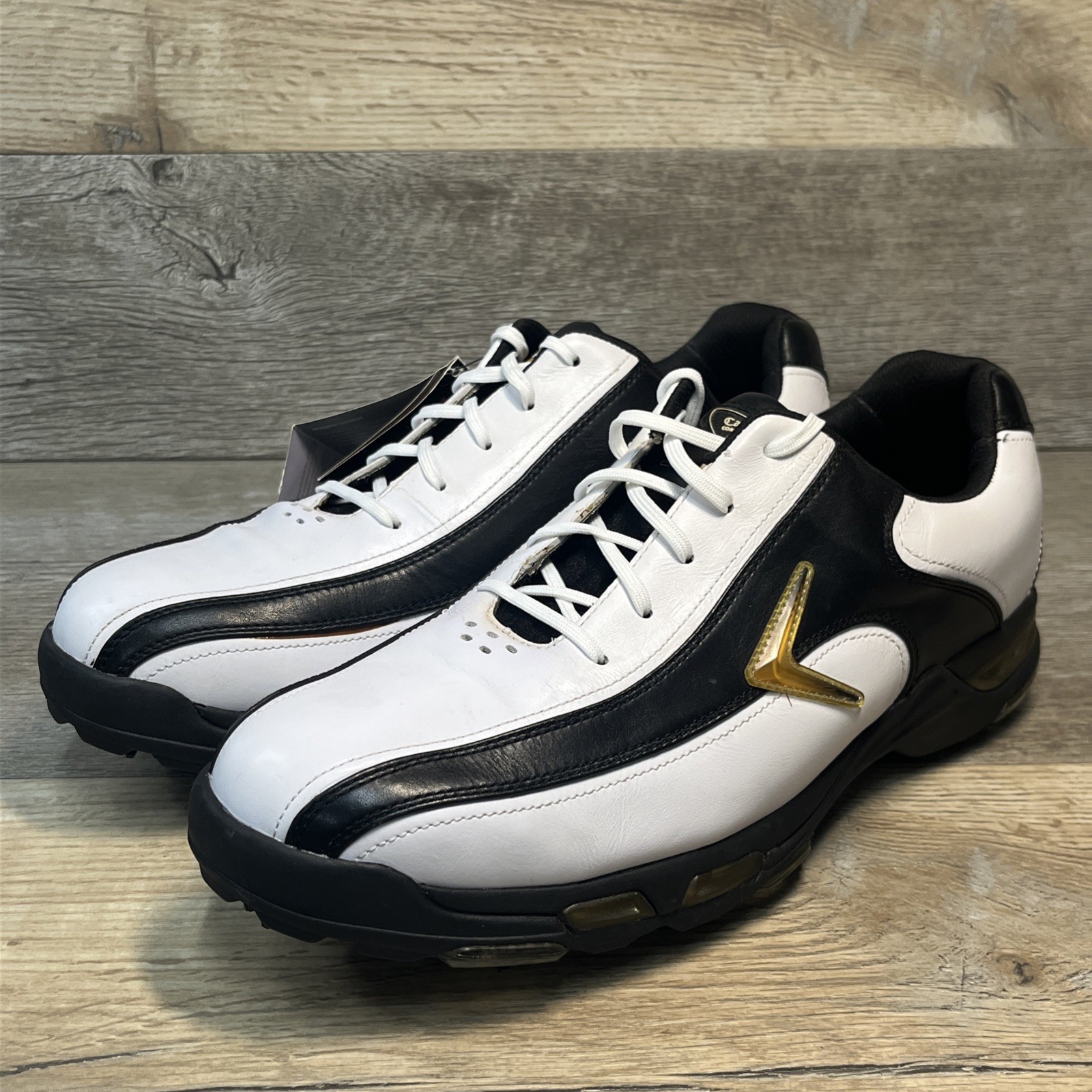Callaway Bio-Kinetic Tour Golf Shoe Men Size 12 White/Black 