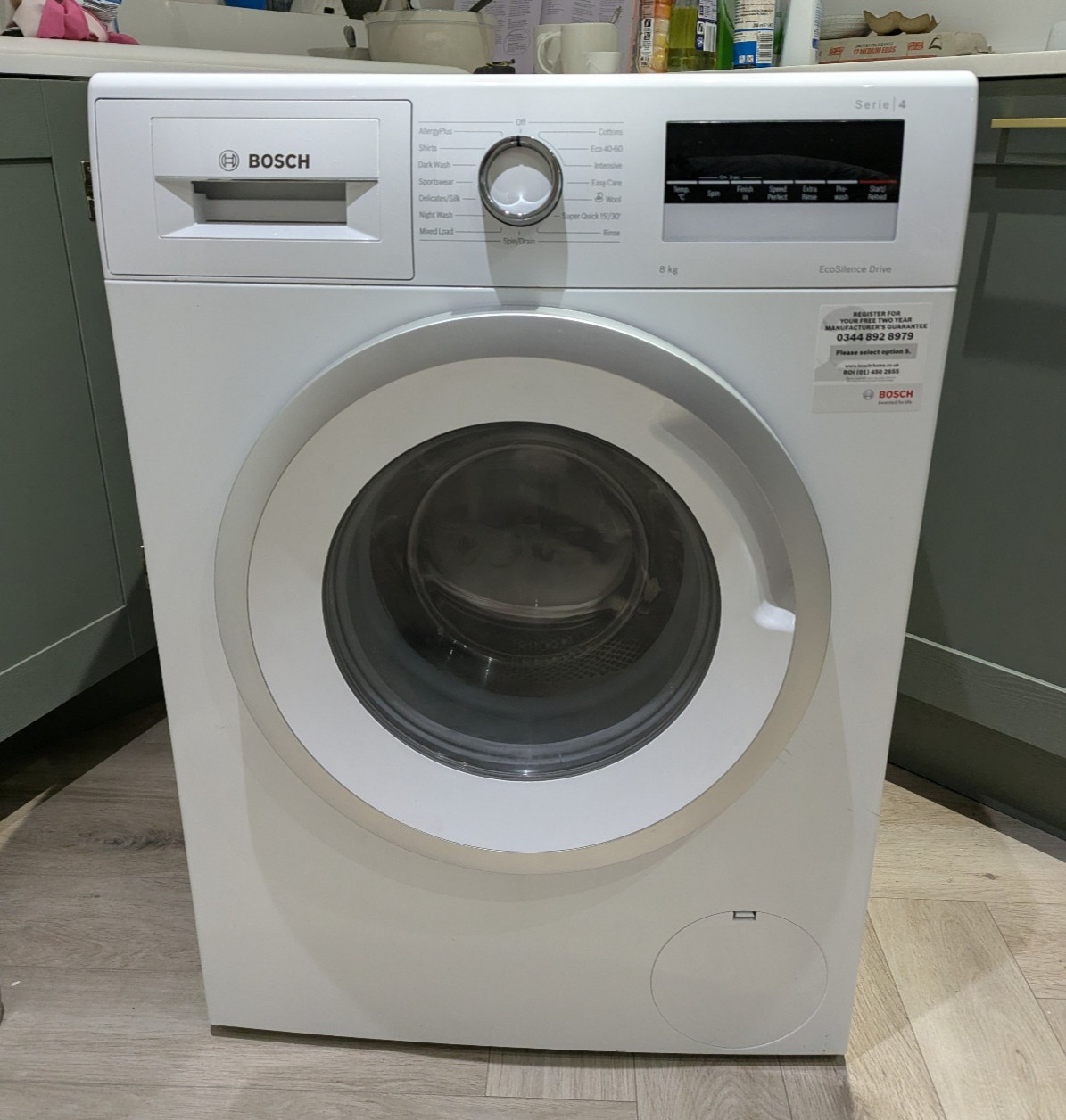 Bosch Series 4 WAN28281GB A+++ 8kg Washing Machine - White