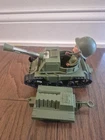 Vintage 1960 REMCO Lil Soldier Joe Tank Model Toy Plastic Rare Army Play Set