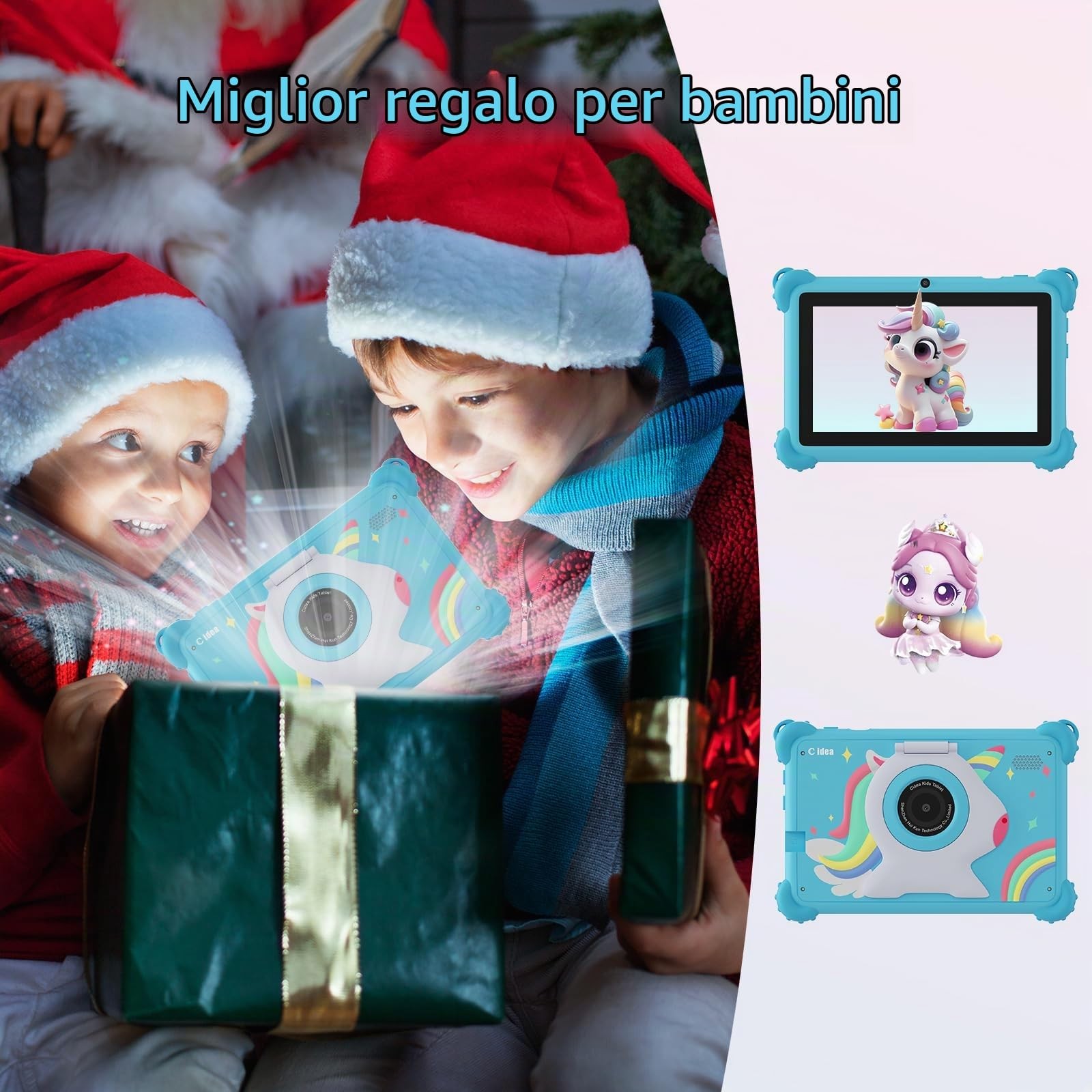 C idea tablet per bambini Android 15 7 pollici 1024 x 600 6 GB (3 3) RAM 32 GB foto 6
