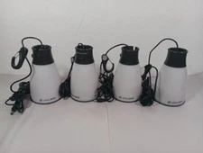 Lot of 4 Goal Zero Light-a-Life Lanterns - Portable Camping RV Chainable Lights