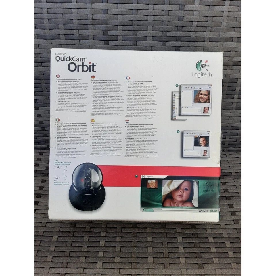 Webcam Logitech QuickCam Orbit - Pre-owned - Image 4 of 4