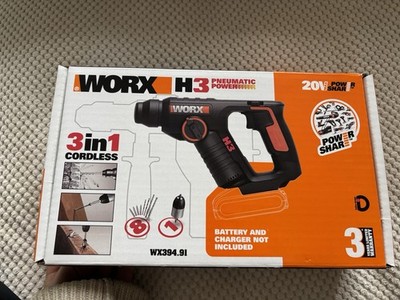 WORX  H3 20V Max power share cordless Rotary Hammer
