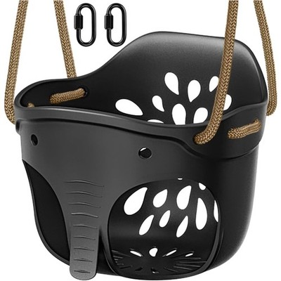 Babyschaukel Outdoor Sitz Kinder Schaukel Elefant Kunststoff Polyester 600 Pfund