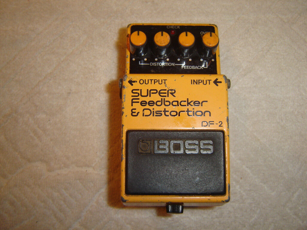 Boss DF-2, Super Feedbacker & Distortion, Vintage Guitar Boss DF-2, Super Feedbacker & Distortion, Vintage Guitar