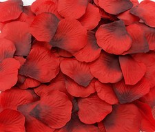 100 500 1000 Dunkel Rot Rosenblätter Rosenbl...