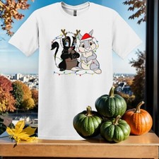 Bambi Thumper And Flower T-shirt Kids Hoodie Men Women Unisex Tshirt SX61