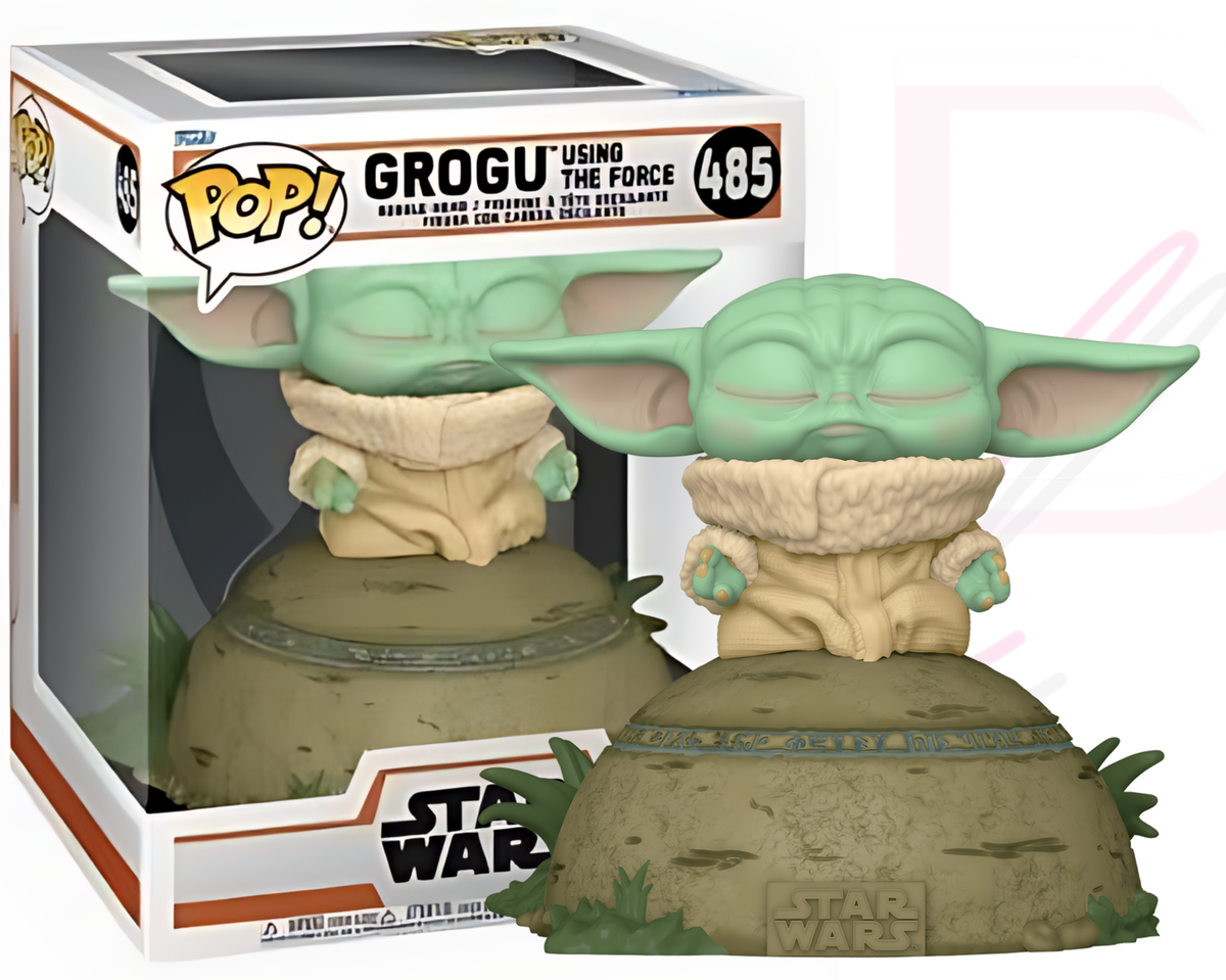 Star Wars Funko The Mandalorian POP 485 Grogu Using the Force