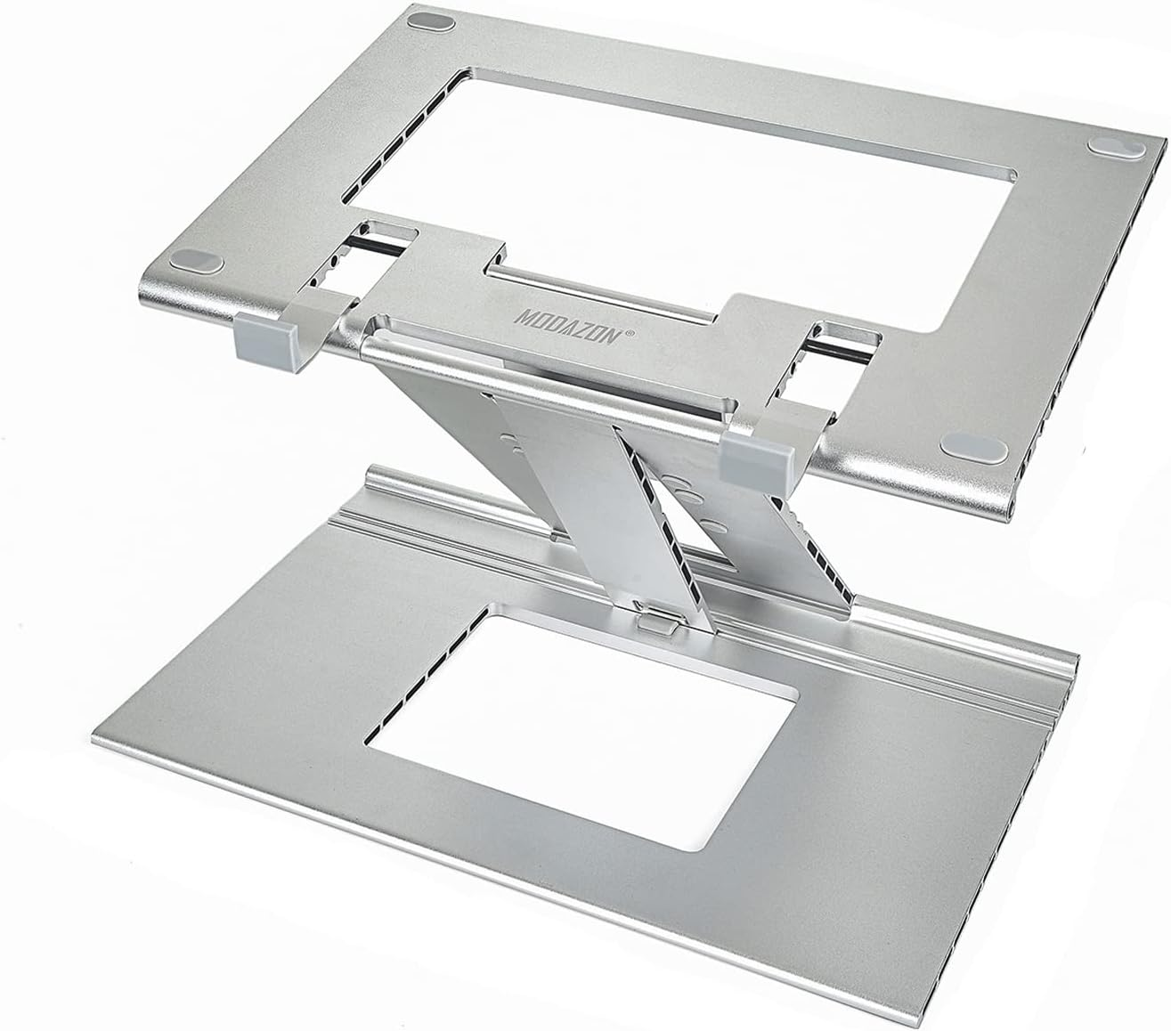 Adjustable Aluminum Laptop Stand for Desk Ergonomic Portable Riser-image