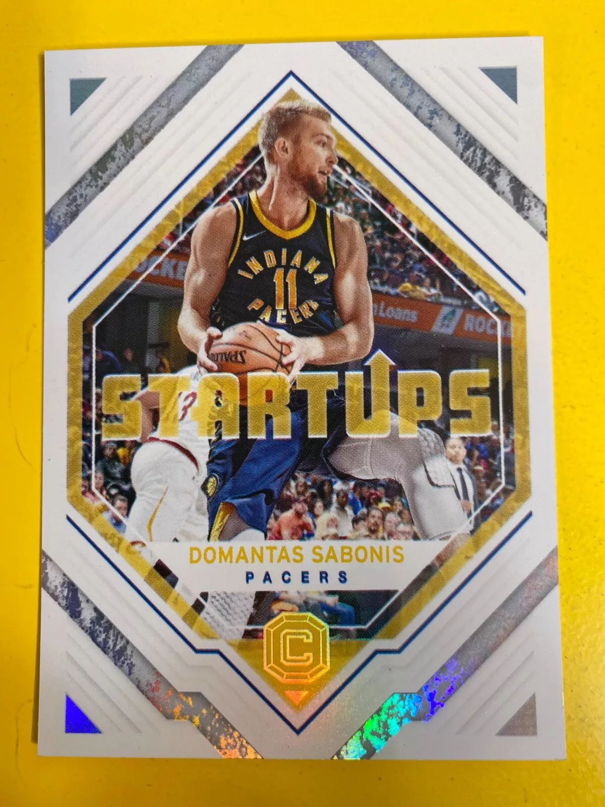 Domantas Sabonis trading card