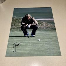 JACK NICKLAUS signed autographed 11X14 GOLDEN BEAR GOLF MASTERS BECKETT BAS LOA