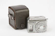 Compact Sekonic Incident Light Meter, Working, acurate +case