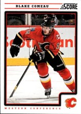 2012-13 Score Blake Comeau #96 Calgary Flames
