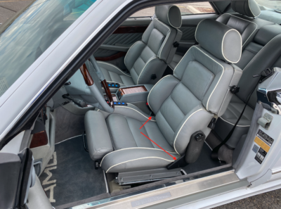 Recaro Classic Seat C81 KBA 90076 Side Seat Plastic Cover Set of 2