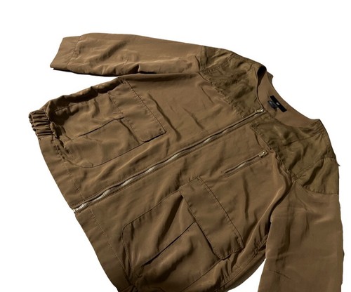 H&M Women’s Brown Jacket - Size 12 - Picture 3 of 4