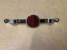 Schwinn Stingray Bicycle Polo Seat Reflector & Bracket Clip 1963 1964 High Loop