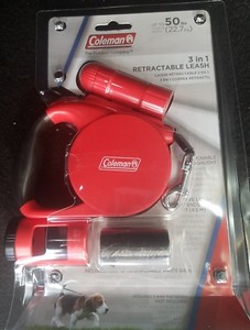 coleman retractable dog leash