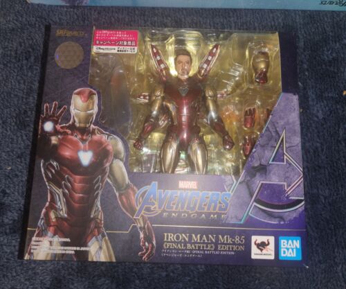 Bandai Spirits SHFiguarts Iron Man Mark 85 -《FINAL BATTLE》EDITION- Free Stand - Picture 1 of 9