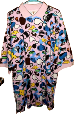 Bape x Kaws Baby Milo Animal Kingdom Rare T-Shirt A Bathing Ape Sz
