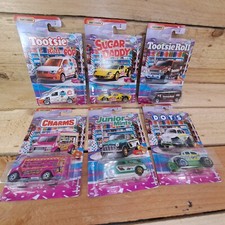 2019 Matchbox Candy Series Complete Set Of 6 Tootsie Roll/Pops, Charms, Dots,  