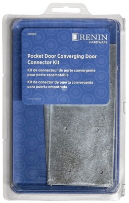 NEW RENIN PD118P  Pocket Door CONVERGING DOOR CONNECTOR KIT Set 8116162