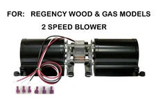 REGENCY BLOWER FAN REPLACEMENT [XP7340] FOR GAS  &  WOOD STOVES 910-157P