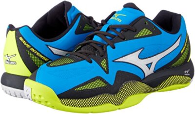 シューズ MIZUNO Mizuno Tennis Shoes WAVE INTENSE TOUR 4 AC 61GA1800 Blue x white x