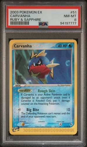 Carvanha graded PSA 8 for sale on eBay