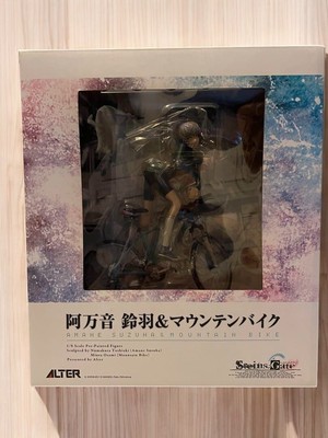 New! ALTER Steins Gate Amane Suzuha & Mountain Bike 1/8 Scale Figure Statue