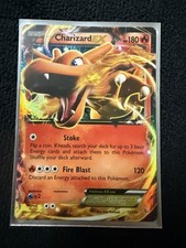 Carta Pokémon TCG Charizard EX Flashfire Holo Ultra Rara 11/106 HP