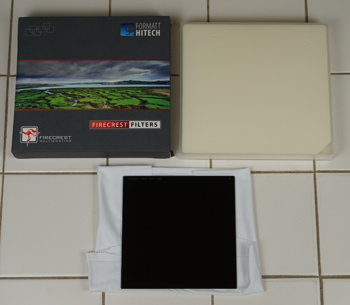 Filtro de densidad neutra Formatt Hitech Firecrest 165x165 mm IRND MC 2.1 7 paradas envío gratuito