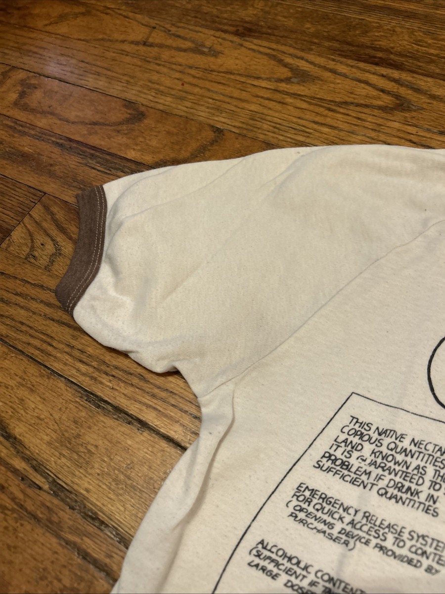 Vintage Y2K Aussie beer Shirt made in Australia size Medium - Target Oz Gear View 4