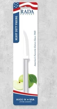 Rada Cutlery DR103 Heavy Duty Paring Knife Cast Aluminum handle USA NEW carded